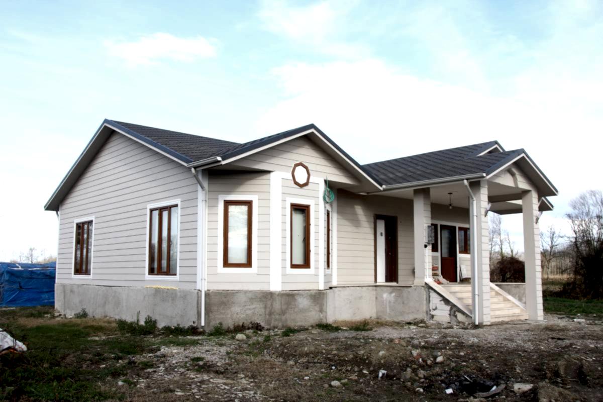 130 m2 Tek Katlı Çelik Konut