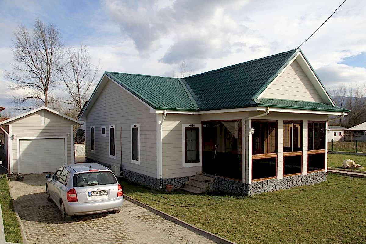 130 m2 Tek Katlı Çelik Konut