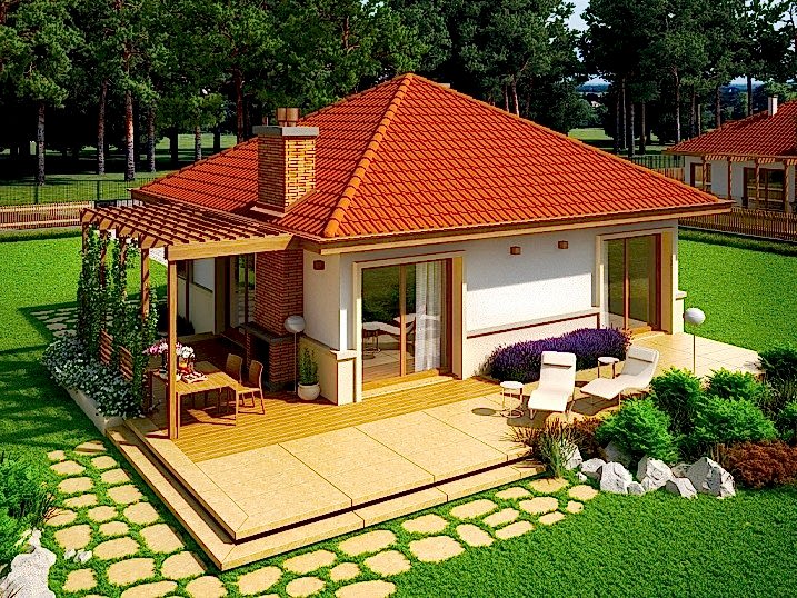 104 m2 Çelik Tek Katlı Konut