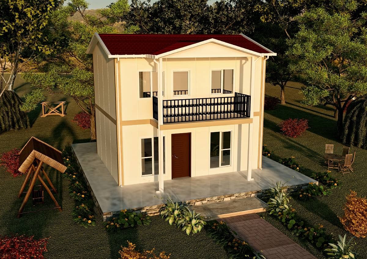 Prefabrik Çift Katlı Konutlar