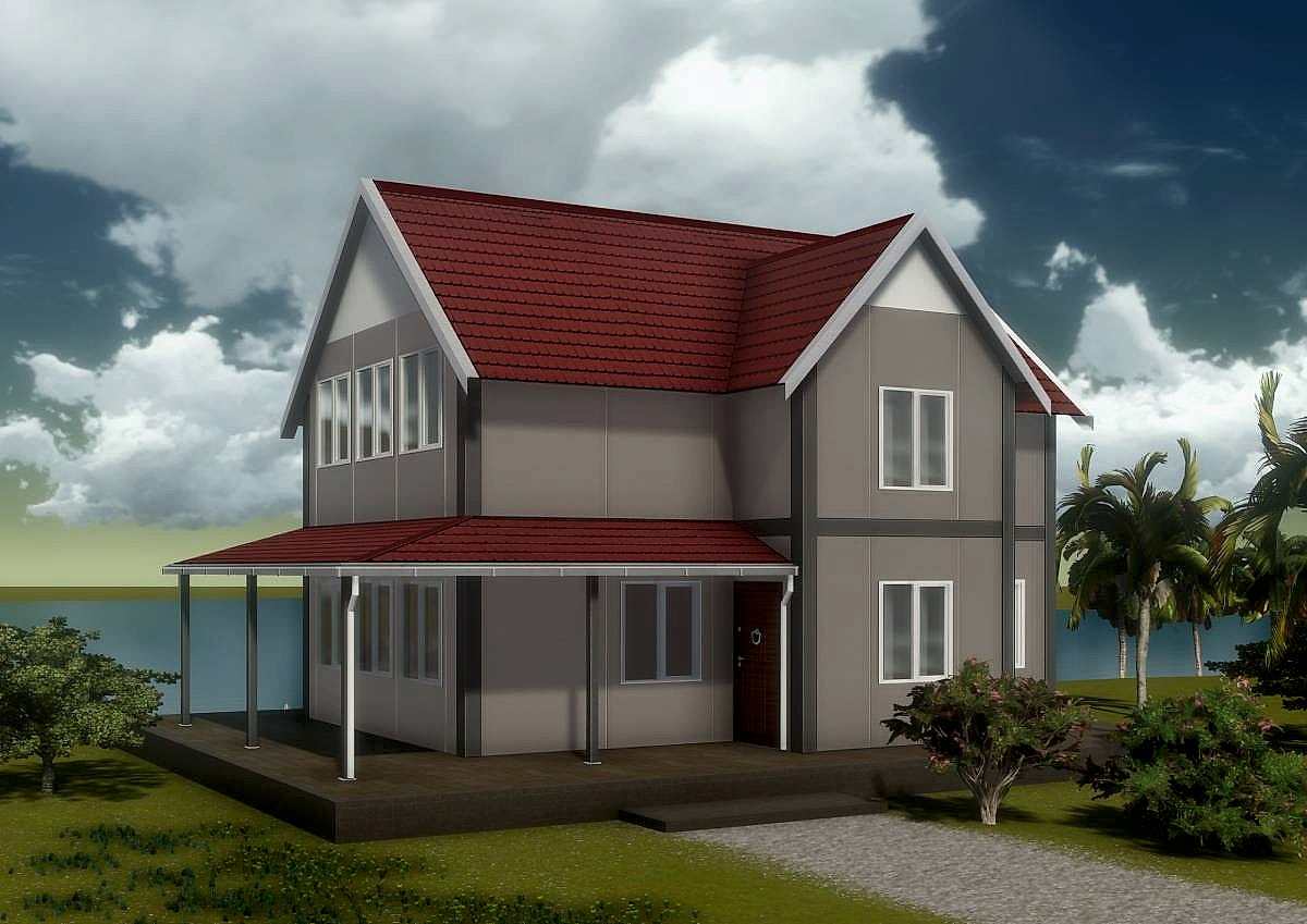 Çelik Çift Katlı Konutlar